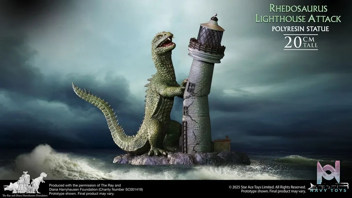 Star Ace Toys – Rhedosaurus Lighthouse Attack Resin Statue SA8068 (Licensed)