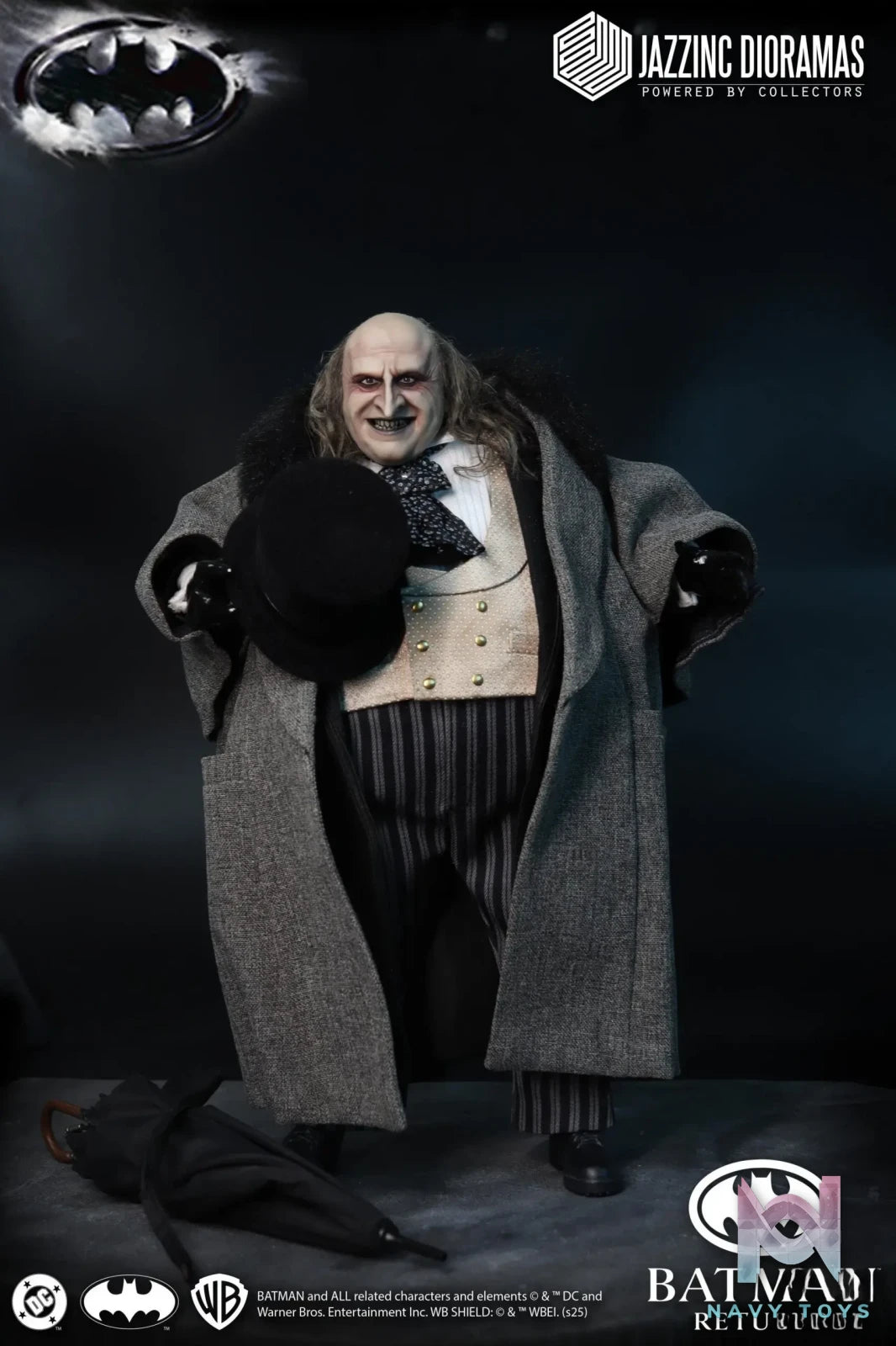Jazzinc Dioramas Studio – The Mayor Penguin (Batman Returns) 1/6 Scale Figure (Licensed)
