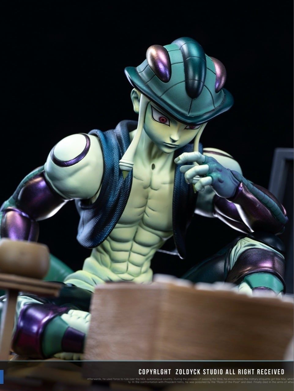 Meruem and Komugi - Hunter x Hunter - Zoldyck Studio resin statue Zoldyck Studio anime figure