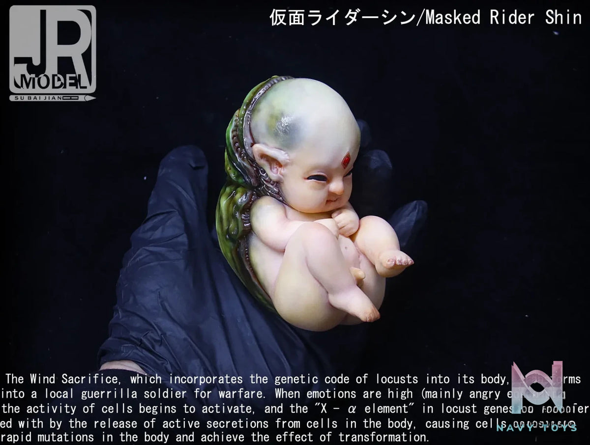 JRMODEL Studio – Kamen Rider Real Head Sculpture Fridge Magnet Series