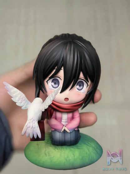 AZ Studio – Chibi Figure Mikasa Under the Tree Attack on Titan