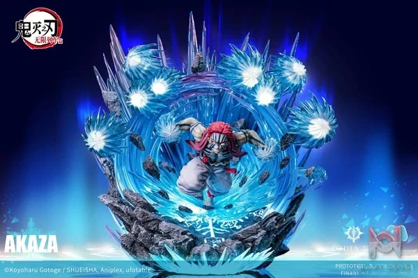 Zodiakos Studio & San Yue Shou Studio - Demon Slayer Akaza (Licensed) resin statue Navy Toys anime figure