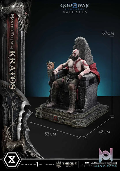 Prime 1 Studio – God of War: Ragnarok Master Thyself Kratos 1/3 Scale Statue TLCGOW-01 TLCGOW-01S (Licensed)