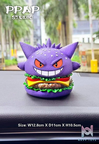 Gengar Hamburger resin statue ppap studio anime figure