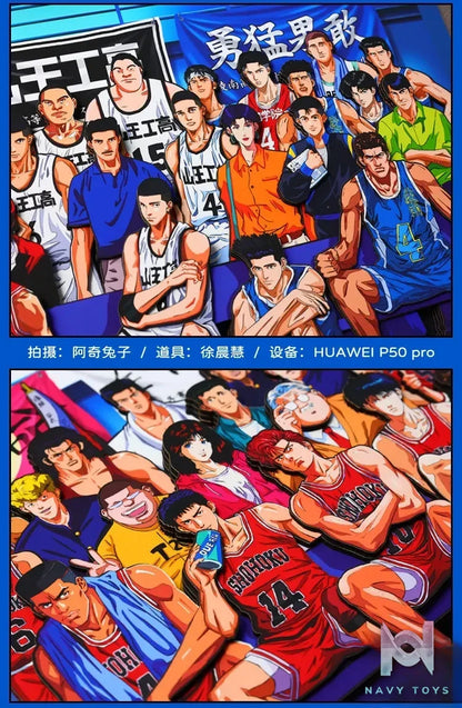 Yu Zhi Jiang Studio – Slam Dunk Multiple Characters Series #1 3D Decorative Painting Slam Dunk