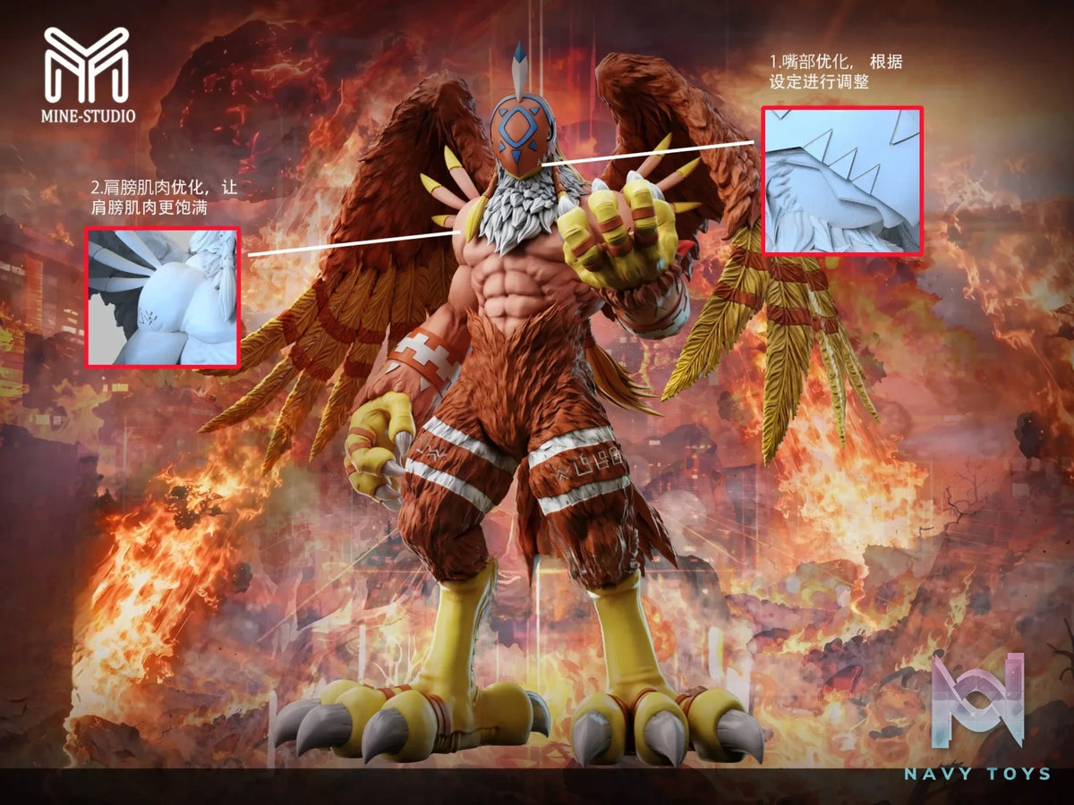 MINE Studio – Perfect #08 Garudamon Digimon