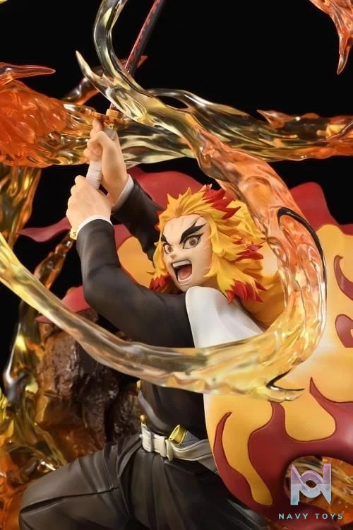 Rengoku DX Ver resin statue Bellfine Studio anime figure