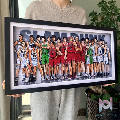 KALA HOME Studio – Slam Dunk Multiple Characters #08 3D Decorative Painting Slam Dunk