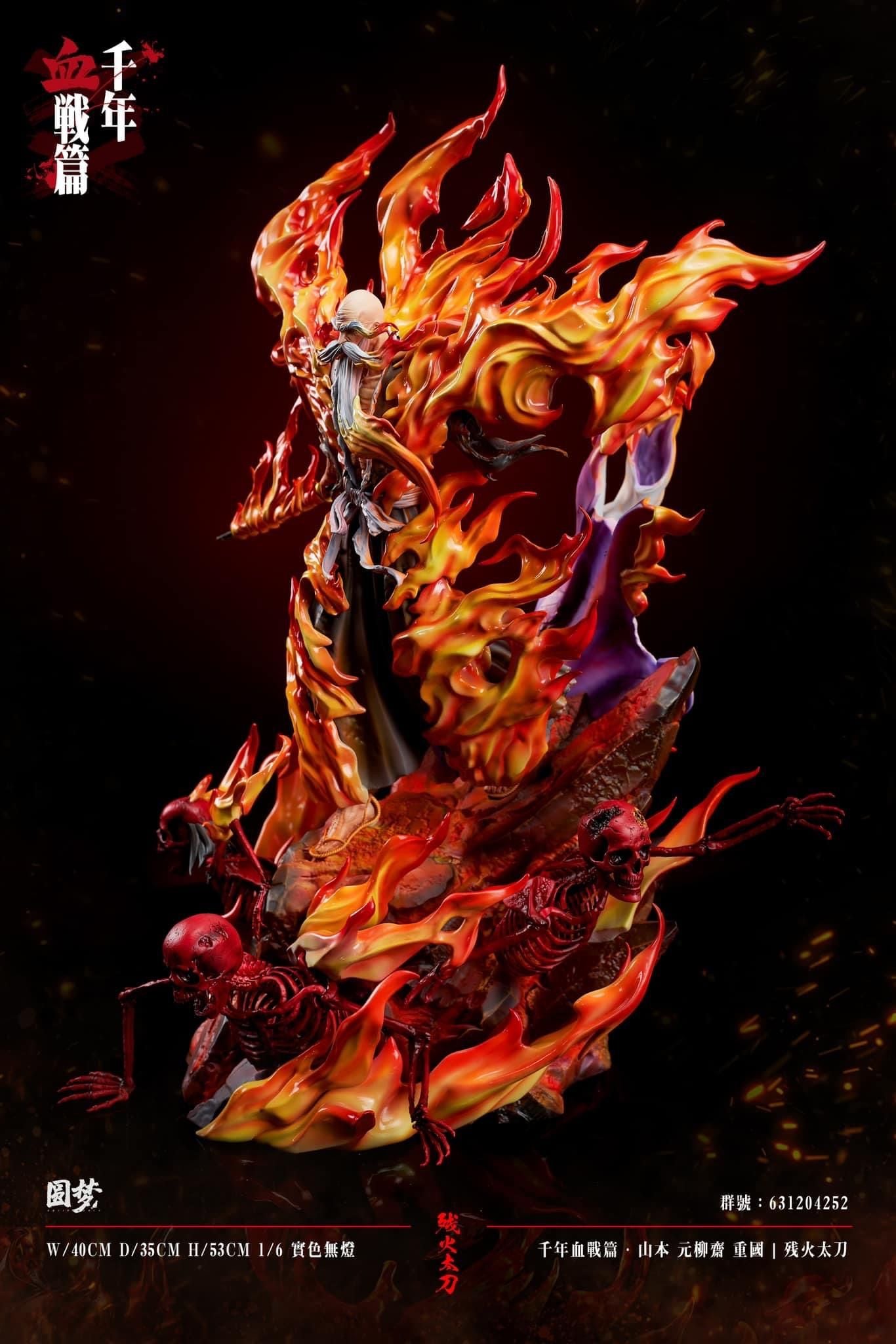 Yamamoto - Bleach - YuanMeng Studio resin statue yuanmeng anime figure