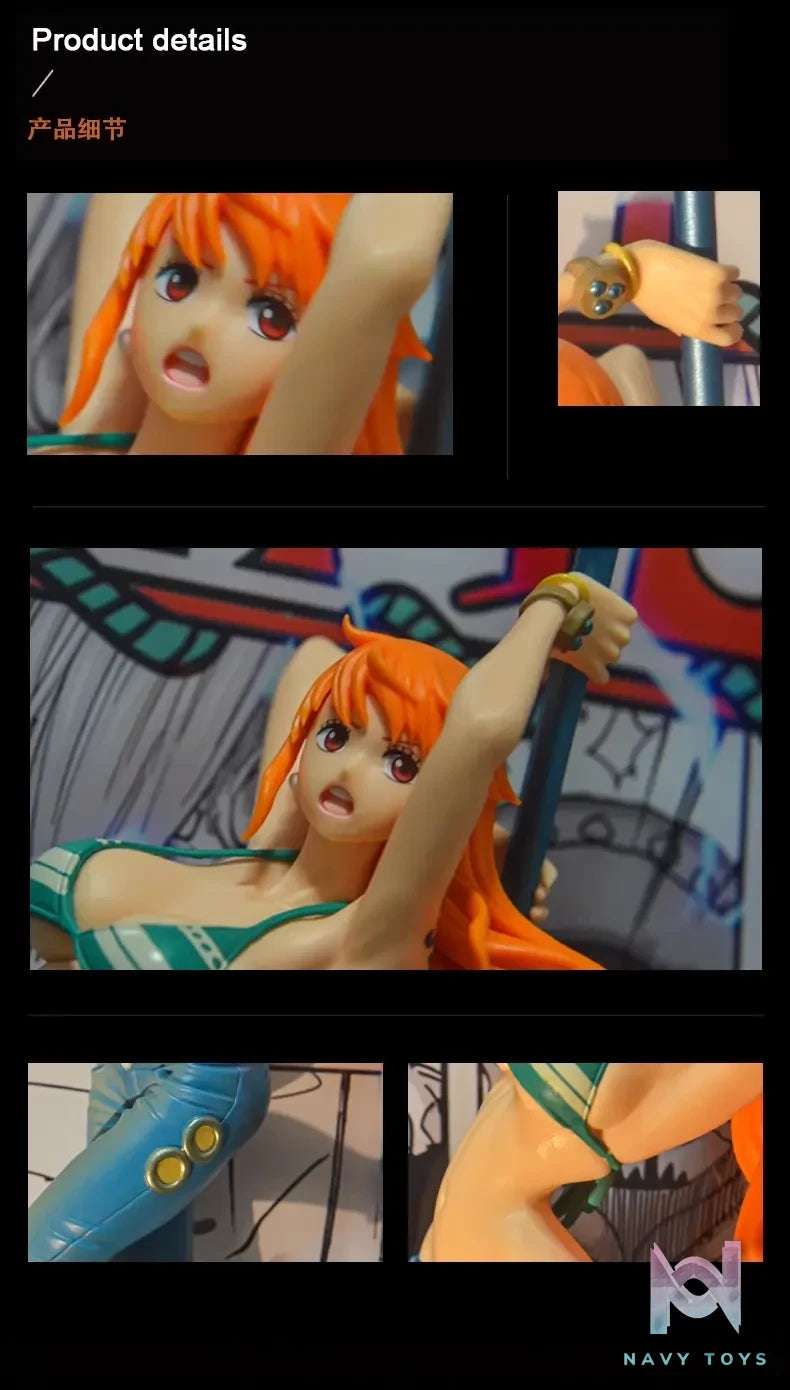 Time tree Studio – One Piece Zoro & Luffy & Sanji & Ace & Nami & Hancock & Law Decorative 3D Stereoscopic Painting