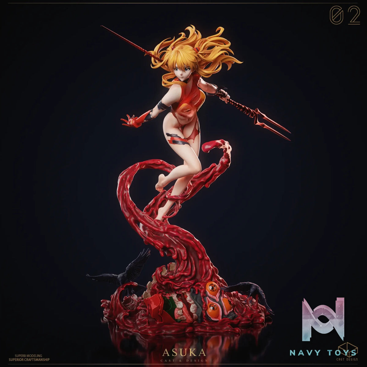 Cast Design Studio – Asuka Langley Sohryu Neon Genesis Evangelion