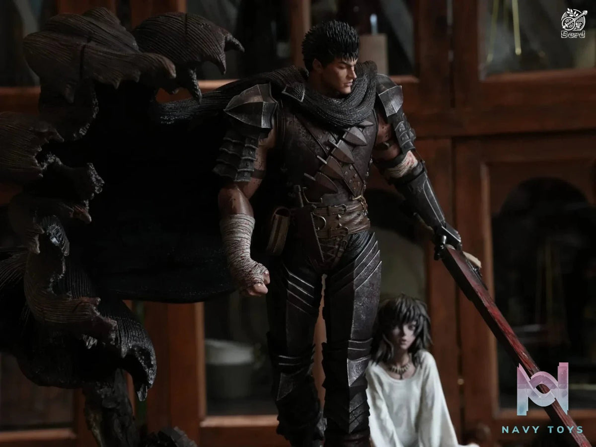 Reunion Guts and Casca - Berserk - Bard Studio resin statue Navy Toys anime figure