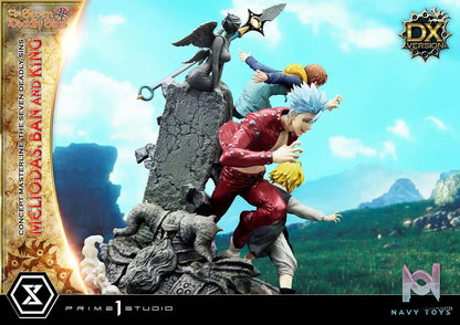 Prime 1 Studio – Concept Masterline The Seven Deadly Sins Meliodas, Ban and King CMNTZ-01 CMNTZ-01DXS (Licensed)