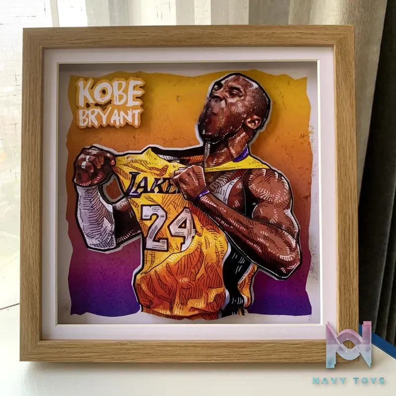 KALA HOME Studio – Kobe Bryant #02 3D Decorative Painting NBA
