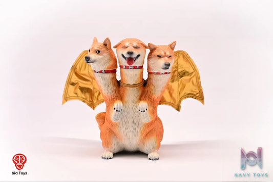 Bid Toys – Original Shiba Inu Ghidorah bid2501 orange & bid2502 black (Licensed)