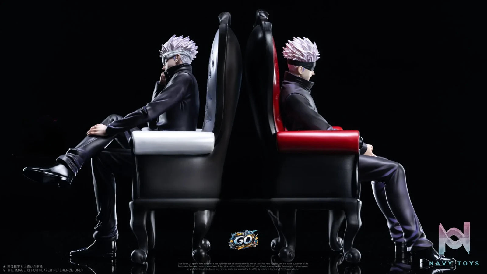 GO FIGURE Studio – Satoru Gojo Red Chair Jujutsu Kaisen