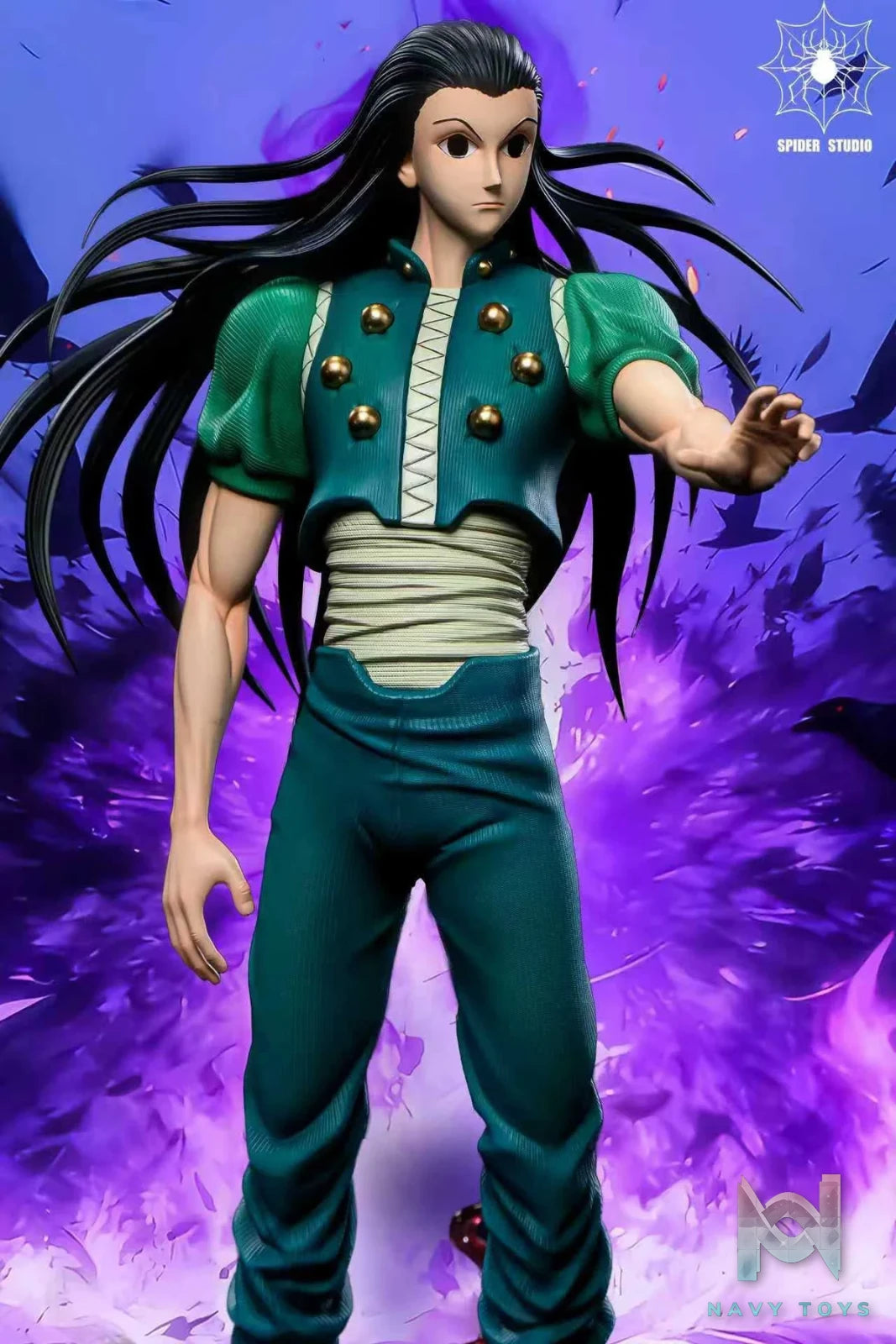 Illumi Zoldyck resin statue Spider Studio anime figure