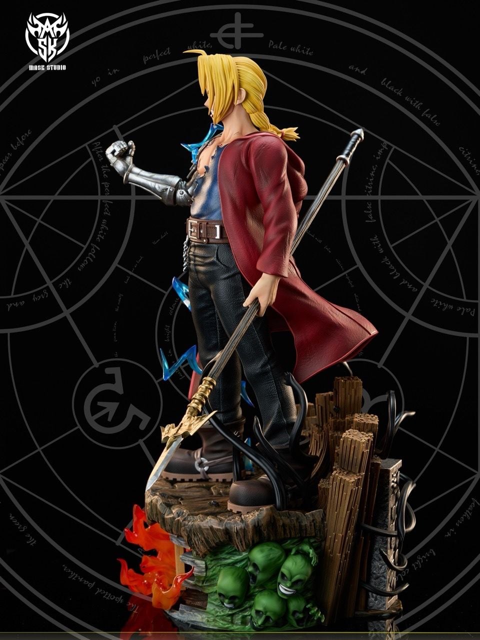 Edward Elic - Fullmetal Alchemist - Mask Studio resin statue mask studio anime figure