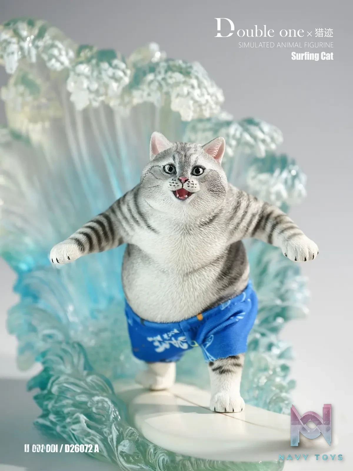 Double one x Lie Ji Studio – Surfer Cat D26072 (Licensed)