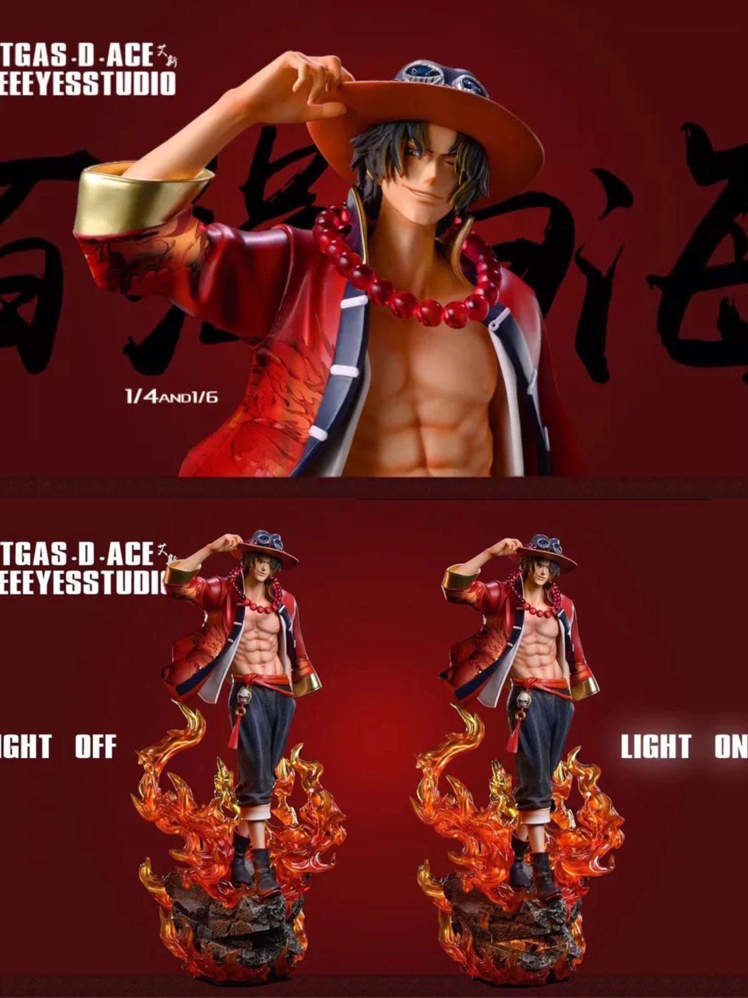 Portgas D. Ace - One Piece - Third Eye Studio resin statue Third Eye Studio anime figure