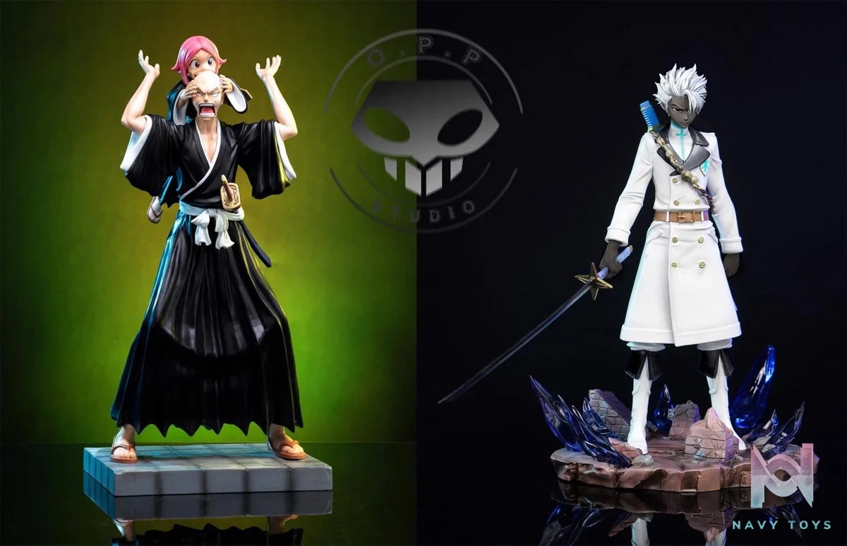 Ikkaku Madarame & Yachiru Kusajishi - Bleach - OPP Studio resin statue opp studio anime figure