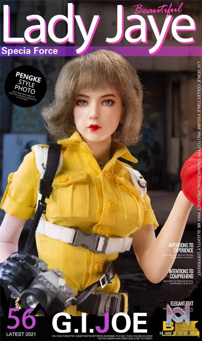 BBK Studio – Original 1/6 BBK012 GIJOE Jay Female Soldier Action Figure