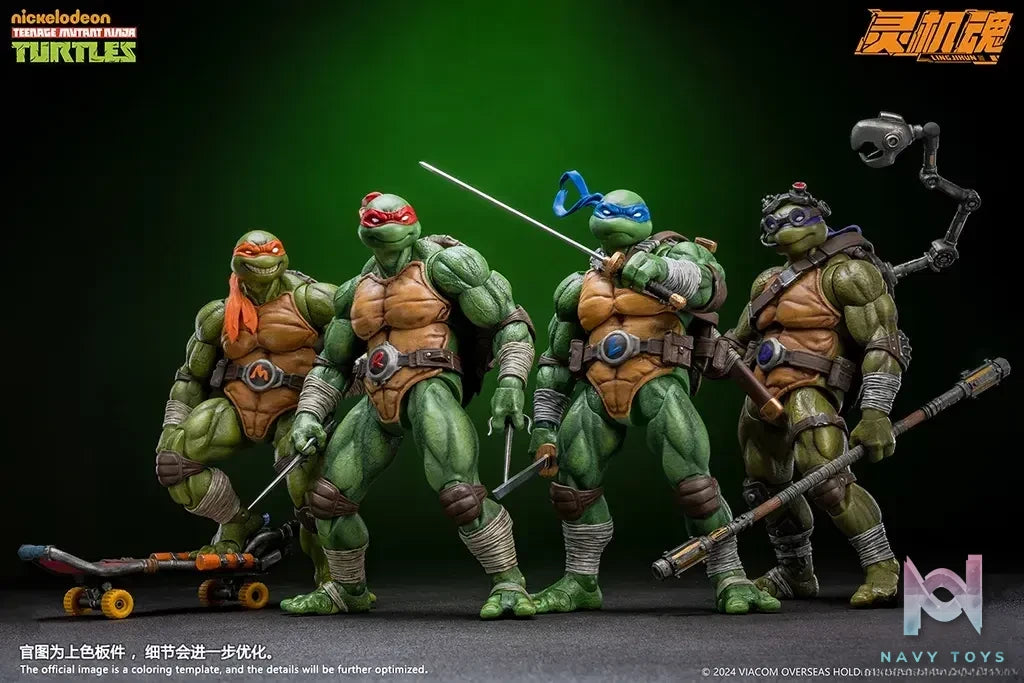 LING JIHUN – Teenage Mutant Ninja Turtles Leonardo & Raphael (Licensed)