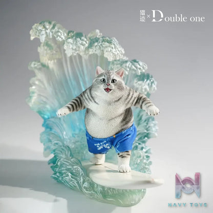 Double one x Lie Ji Studio – Surfer Cat D26072 (Licensed)
