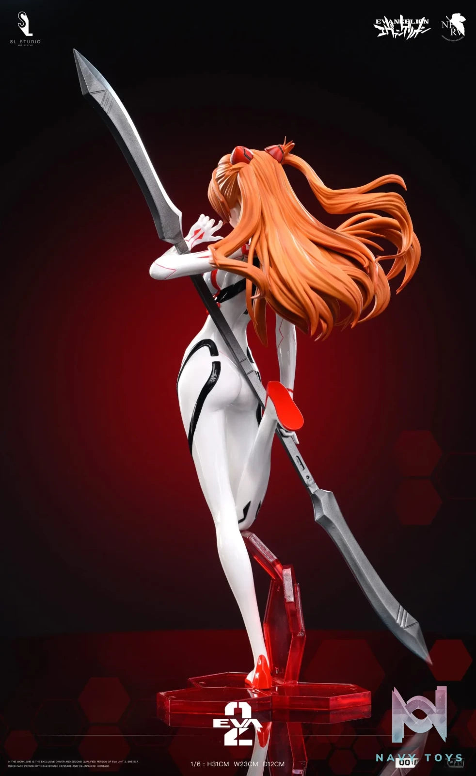SL Studio – Neon Genesis Evangelion Soryu Asuka Langley Plug Suit