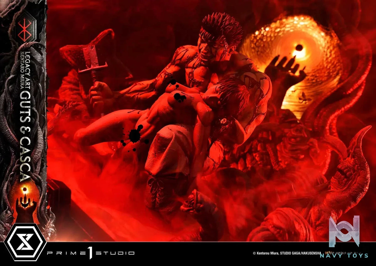 Prime 1 Studio – Legacy Art “Kentaro Miura” Berserk Guts & Casca LABR-03 LABR-03S