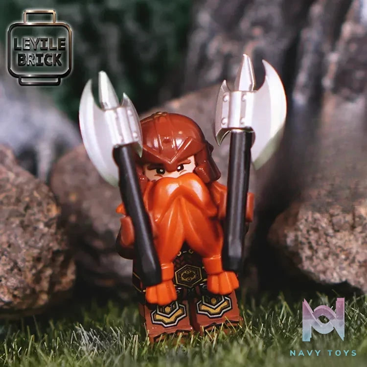 LEYILEBRICK Studio – Dwarf warrior LYLZZ180