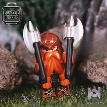 LEYILEBRICK Studio – Dwarf warrior LYLZZ180