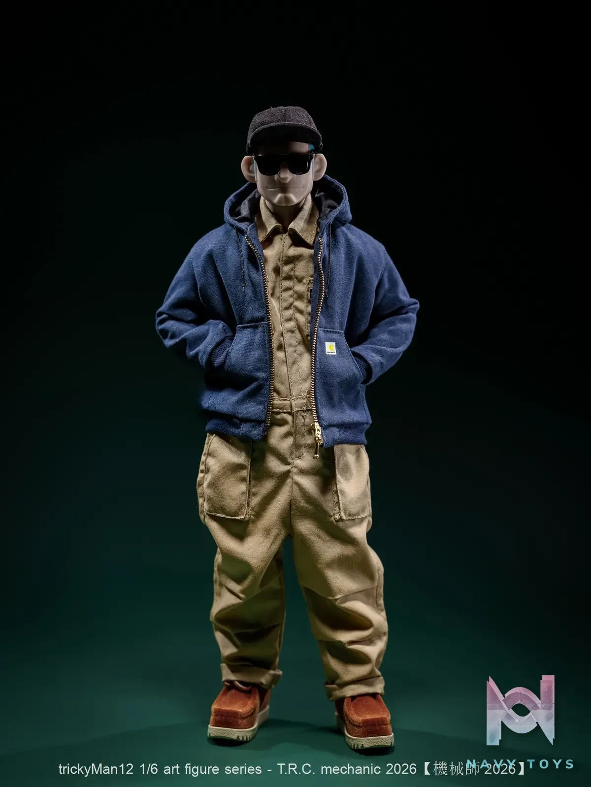 TrickyMan12 – 1/6 art figure series T.R.C. mechanic 2026 a1/b1 FB-10145-3-a1 FB-10145-3-b1 (Licensed)