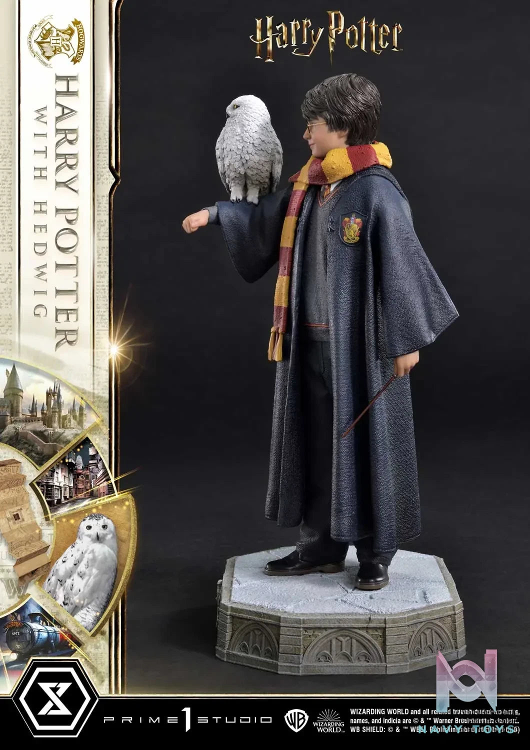 Prime 1 Studio – Prime Collectible Figures Harry Potter Harry Potter With Hedwig PCFHP-03 (Licensed)