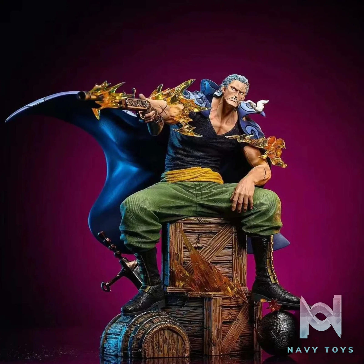LX Studio – One Piece Second Commander Series Benn Beckman Red Hair Pirates Deputy Captain
