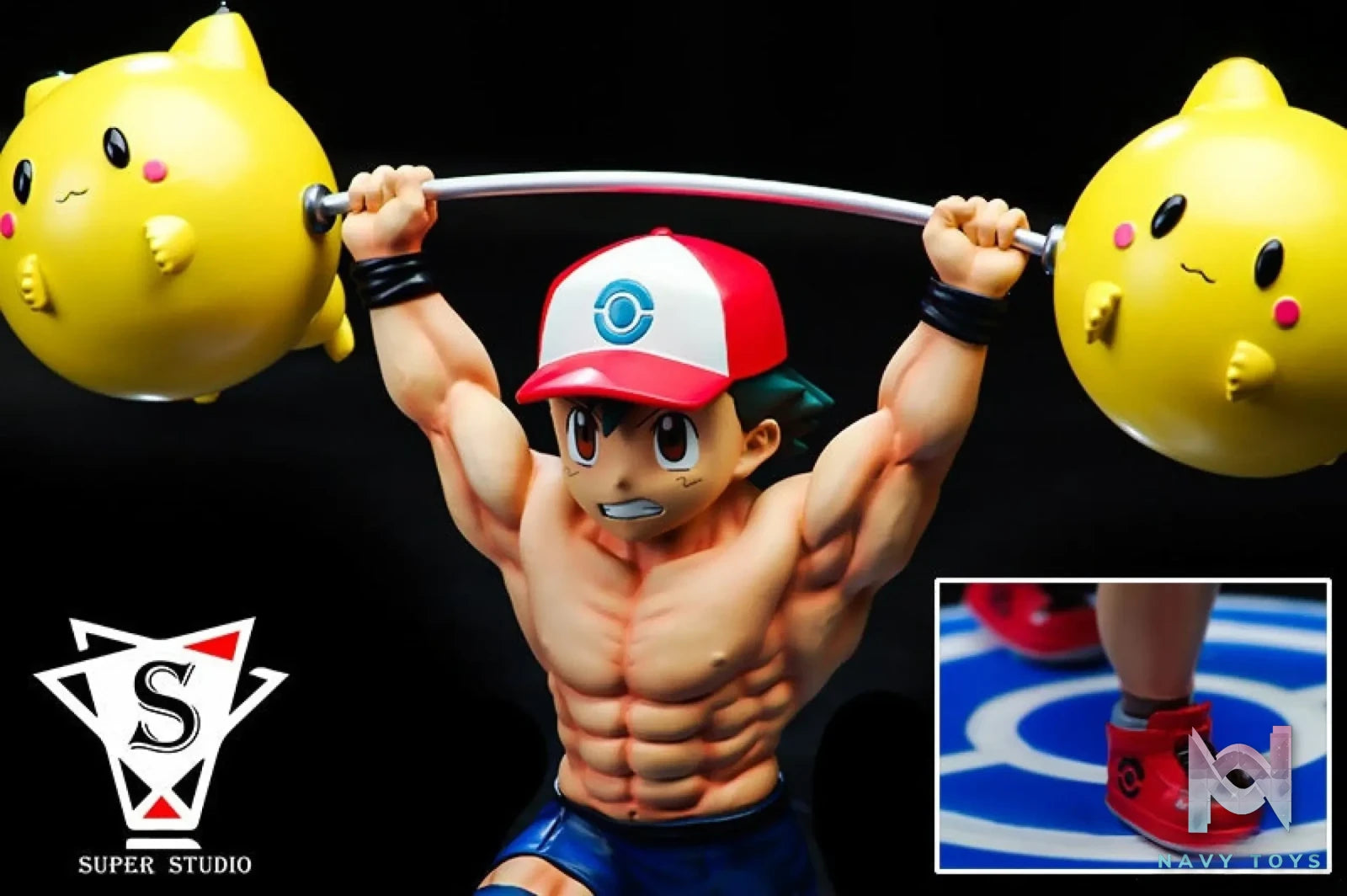 Super Studio – Pokémon Weightlifting Satoshi