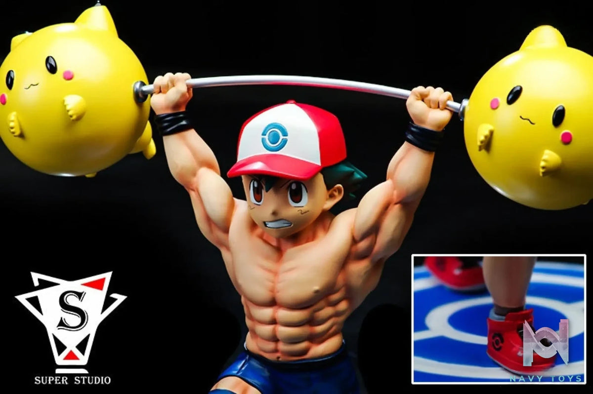 Super Studio – Pokémon Weightlifting Satoshi