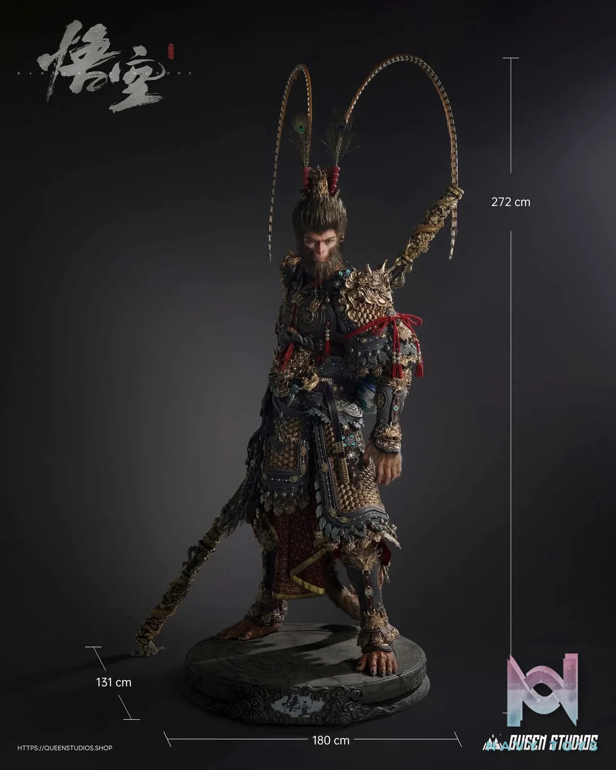 The Destined 1/1 resin statue Queen Studio anime figure