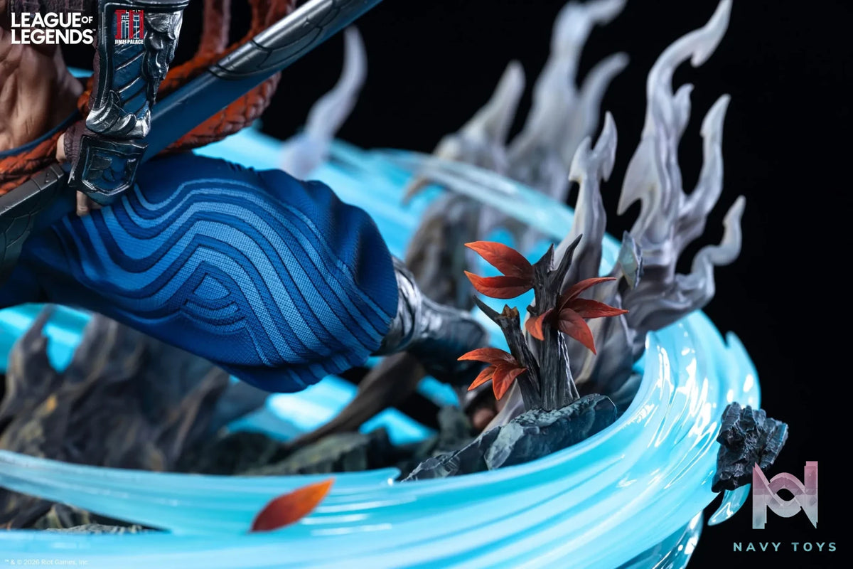 JIMEI PALACE Studio – League of Legends Yasuo The Unforgiven Scale Statue (Licensed)