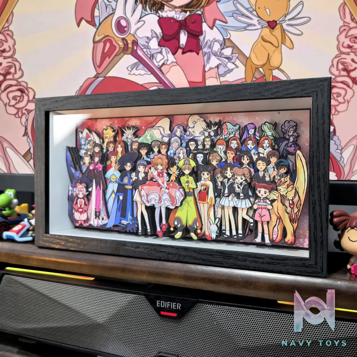 KALA HOME Studio – Cardcaptor Sakura Multiple Characters #06 3D Decorative Painting Cardcaptor Sakura