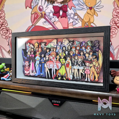 KALA HOME Studio – Cardcaptor Sakura Multiple Characters #06 3D Decorative Painting Cardcaptor Sakura