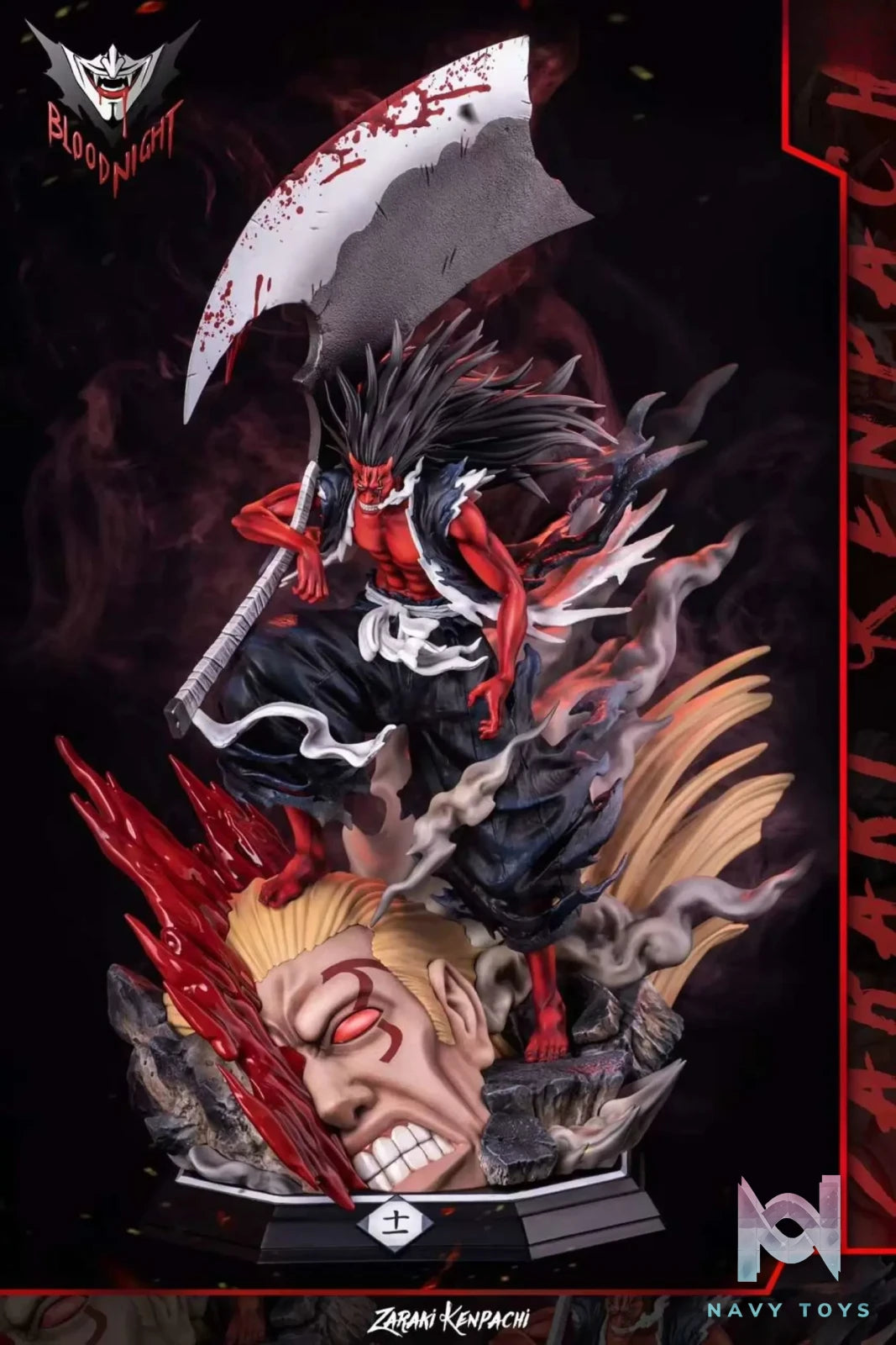 Blood Night Studio – Bleach Thousand Year Blood War Swastika Form Series #1—Zaraki Kenpachi