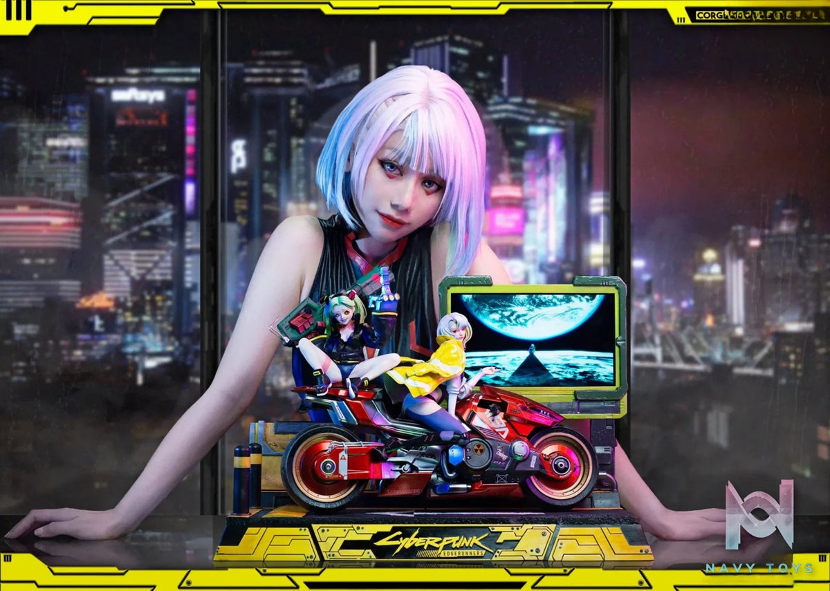 Dtalon Studio & Corgi progkit Studio – Cyberpunk: Edgerunners Lucy & Rebecca Statue