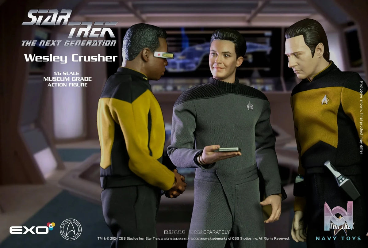 EXO-6 – Star Trek: The Next Generation Wesley Crusher 1/6 Action Figure (Licensed)