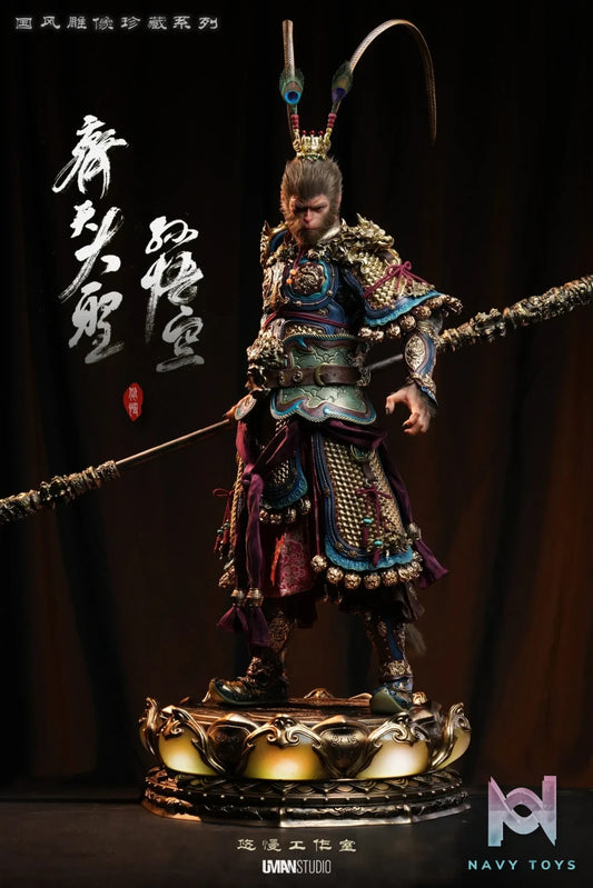 UMAN Studio – Journey to the West Chinese Style Statue Collection Series Great Sage Monkey King (Licensed)