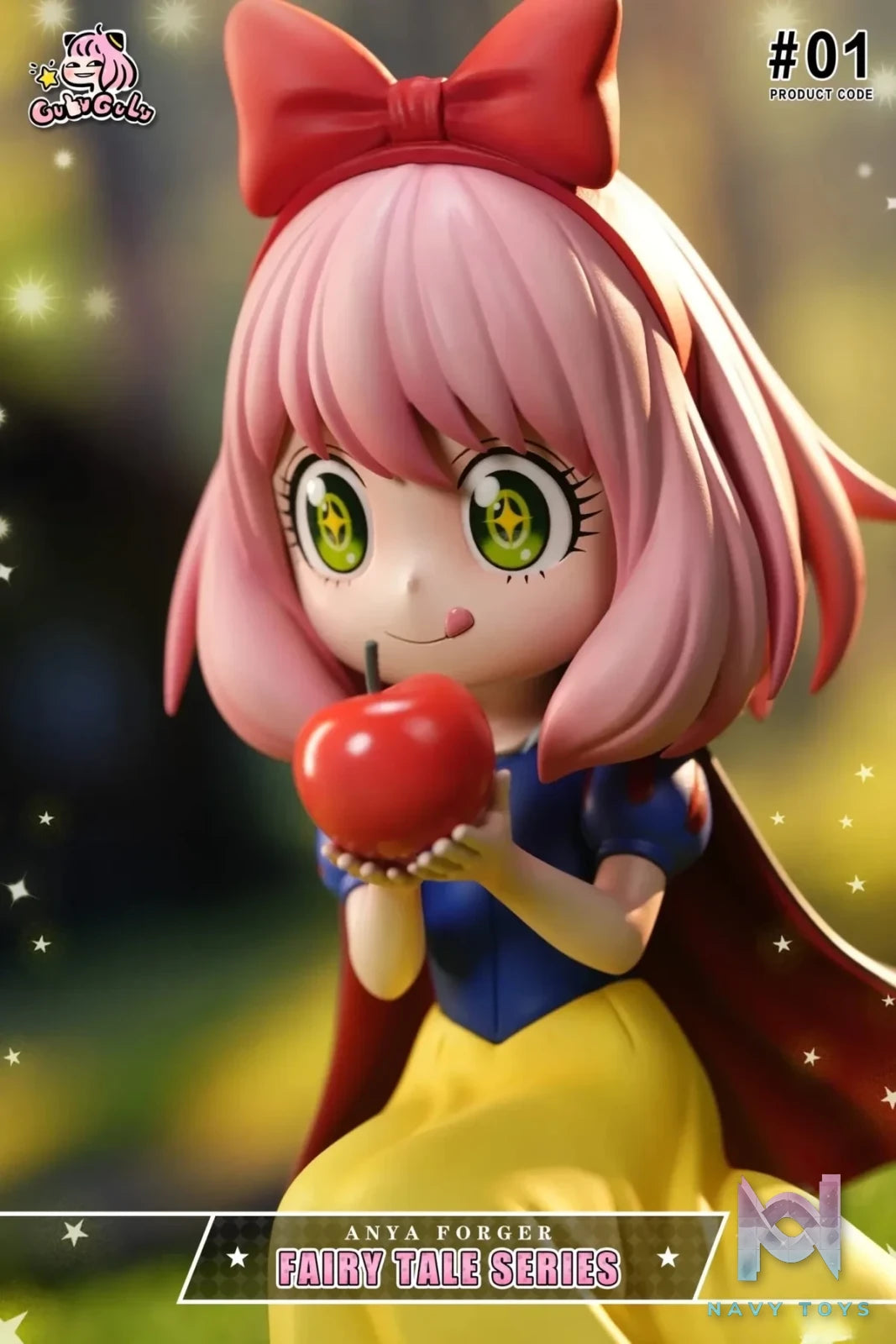 GuluGulu Studio - Fairy Tale Series 1 Snow White Princess Anya Forger resin statue Navy Toys anime figure
