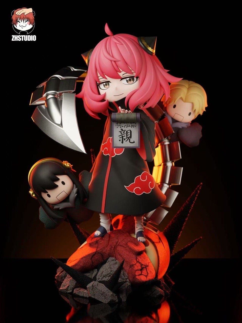 Anya cos Sasori - Spy x Family - ZH Studio resin statue zh studio anime figure