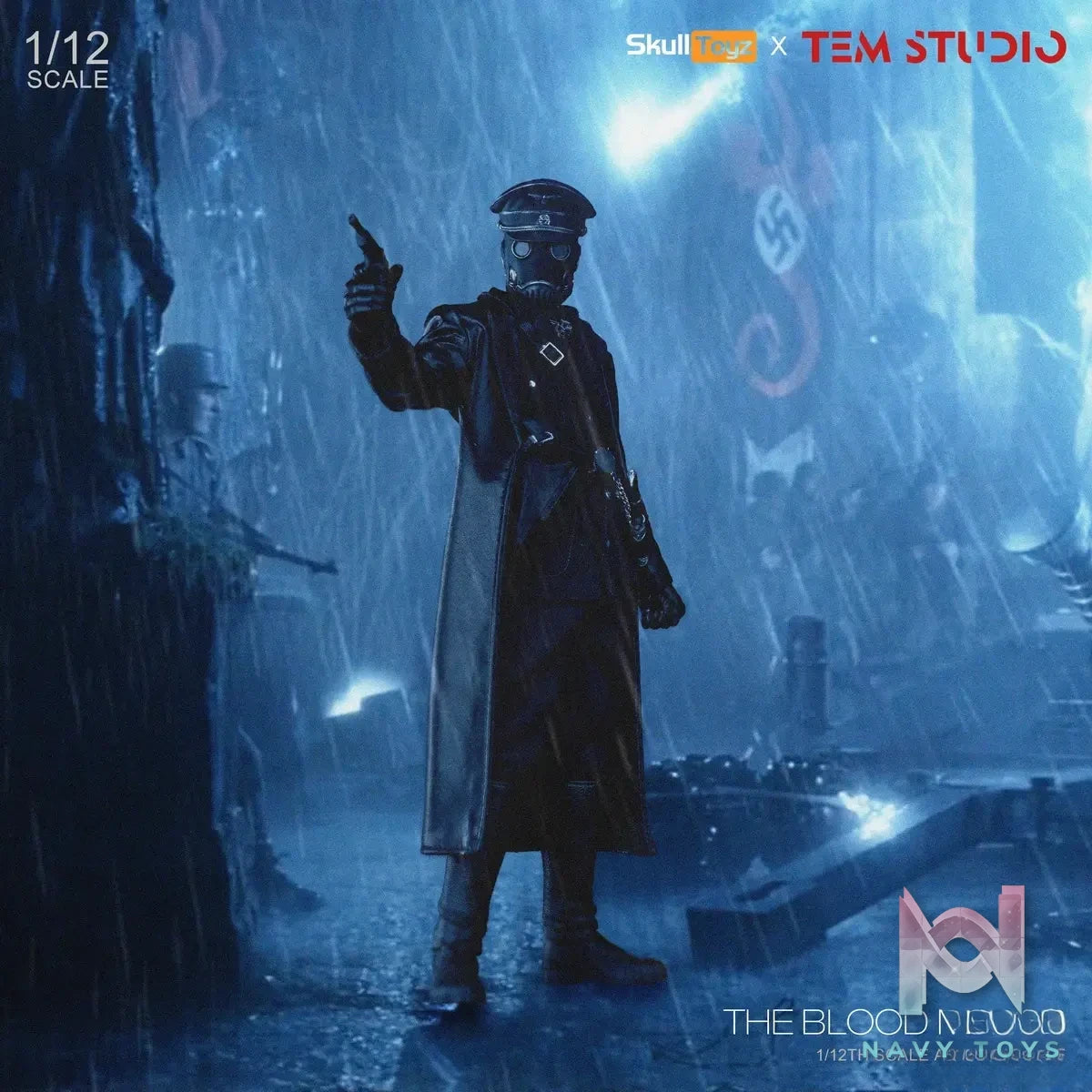 TEM STUDIO X Skull Toyz – The Blood Major 1/12 Scale Action Figure (Licensed)