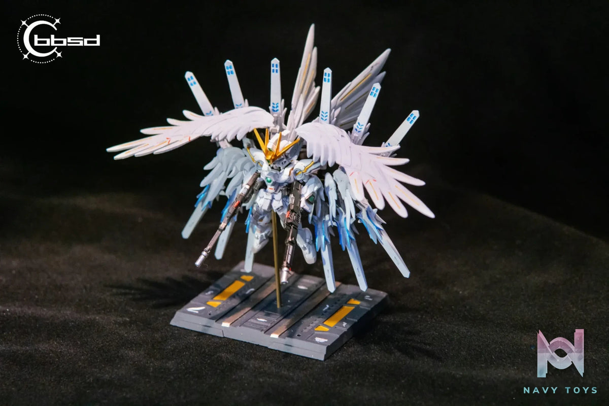 BBSD Studio – Mobile Report Gundam W FW Wing Gundam Snow White