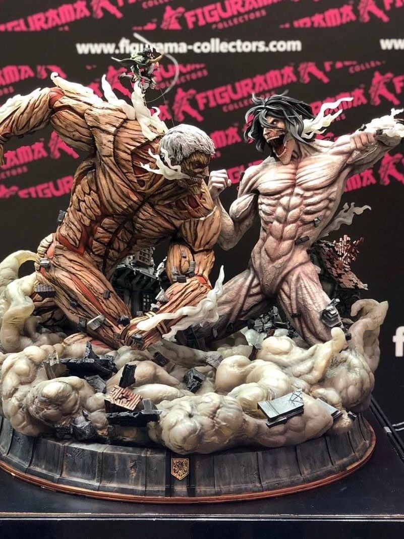 Reiner & Eren - Attack on Titan - Figurama Collectors resin statue Figurama Collectors Studio anime figure